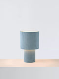 John Lewis Isaac Corduroy Table Lamp, Light Blue