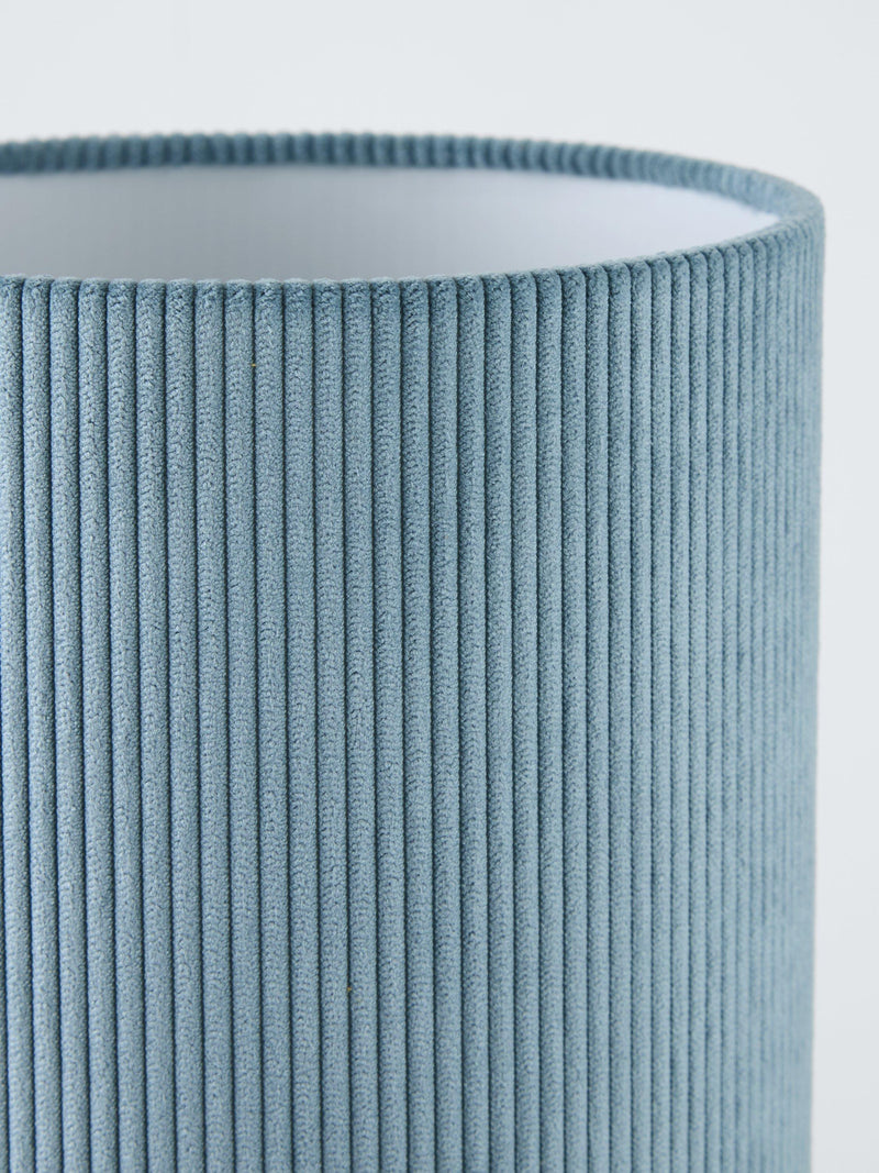 John Lewis Isaac corduroy table lamp medium, imported from the UK