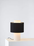 John Lewis Vicente mini table lamp layered fabric shade, UK version