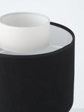 John Lewis Vicente mini table lamp layered fabric shade, UK version