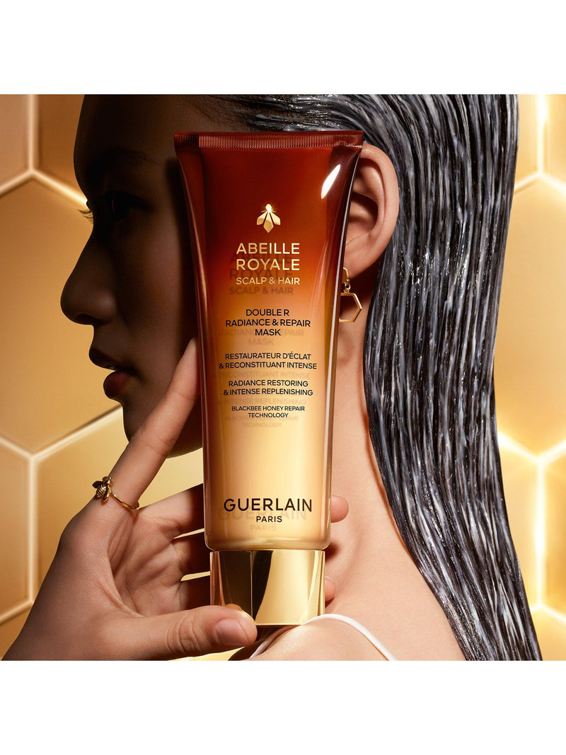 Guerlain Abeille hair gift set mask and serum, imported from the UK