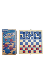 John Lewis Ridley's Draughts Wooden Board Game Portable Set- Buy online at McGrocer