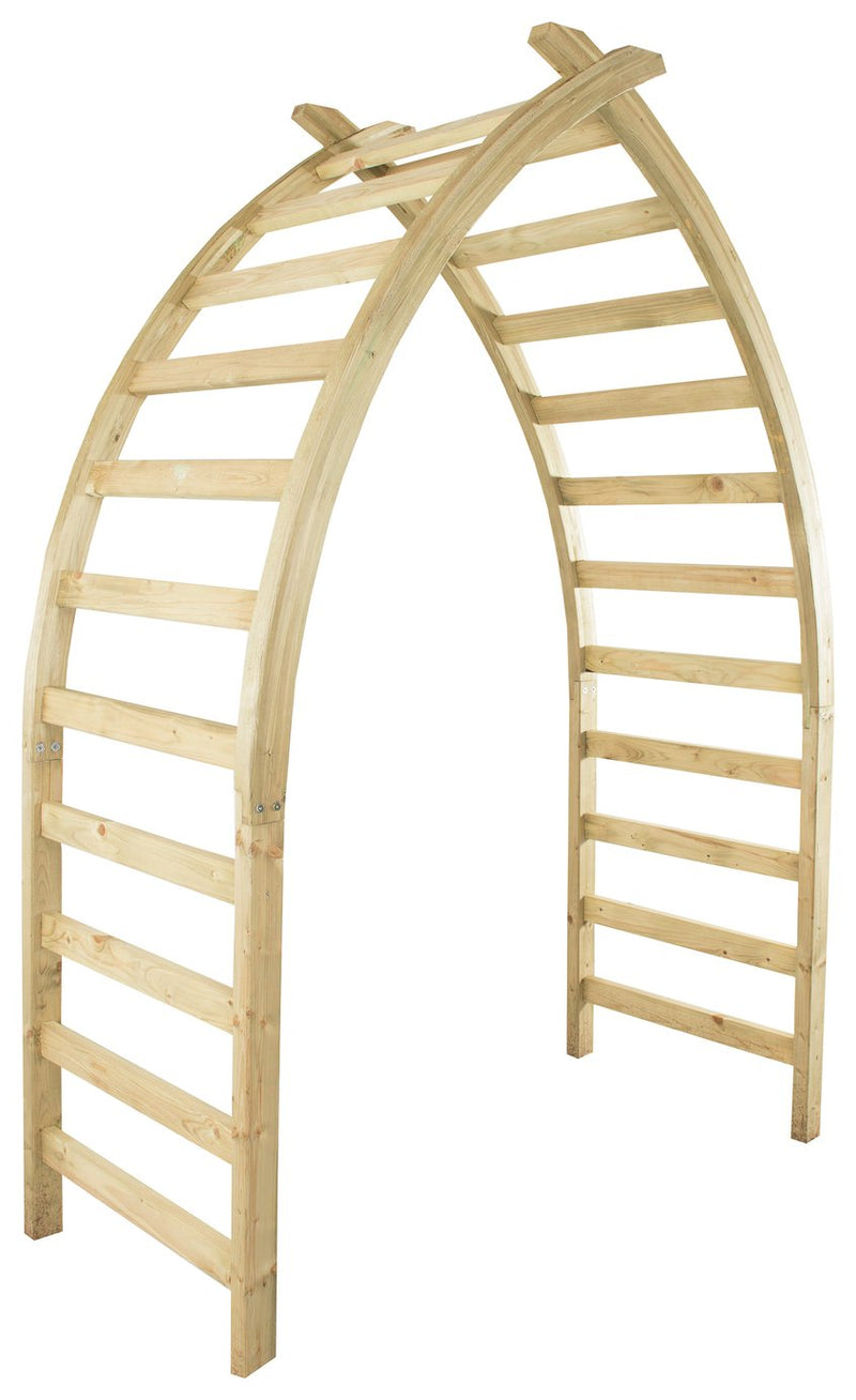 Forest Garden Whitby Arch garden arch 258x154x76cm - British product