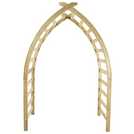 Forest Garden Whitby Arch garden arch 258x154x76cm - British product