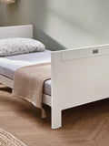 Silver Cross Bromley white cotbed and dresser set (British brand)