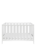 Silver Cross Bromley white cotbed and dresser set (British brand)