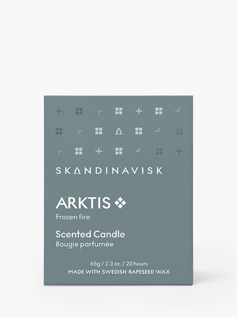 SKANDINAVISK Arktis scented candle 65g, imported from the UK
