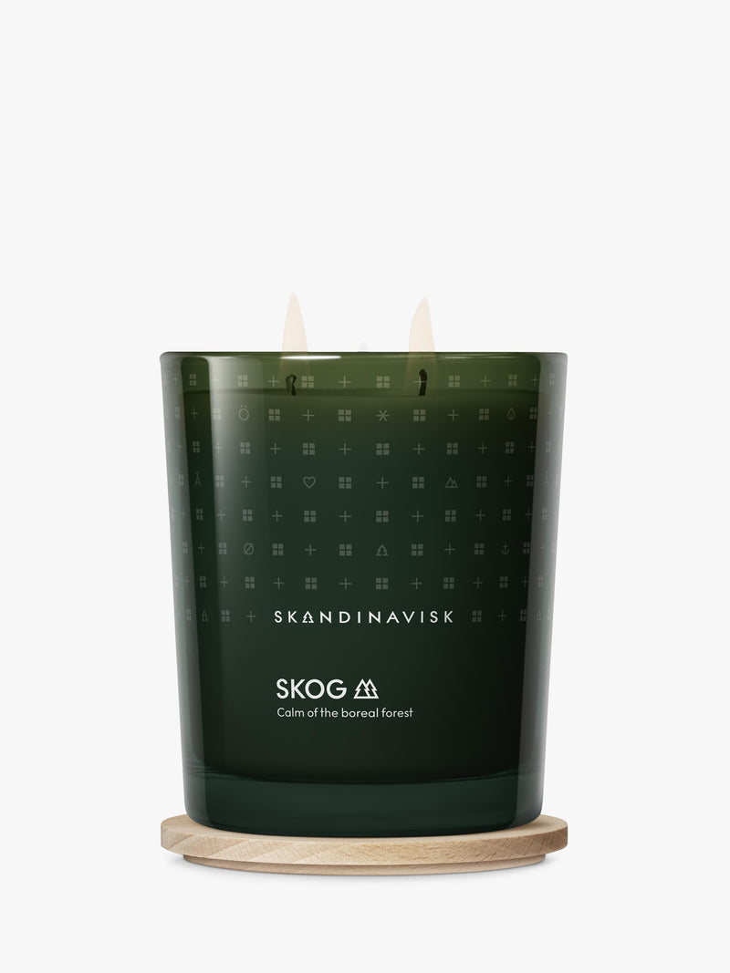 SKANDINAVISK Skog two-wick scented candle 350g, UK version