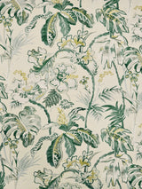 John Lewis John Lewis Joanna Floral Furnishing Fabric, Woodland Green- Buy online at McGrocer