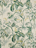 John Lewis Joanna floral furnishing fabric Woodland Green, UK version