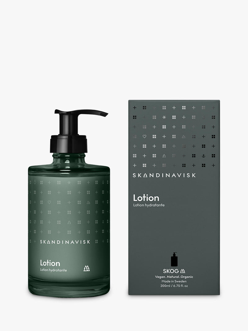 SKANDINAVISK Skog hand and body lotion 200ml (British brand)
