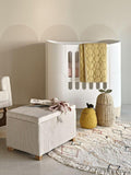 Gaia Baby Serena Mini Cot wooden design, UK version