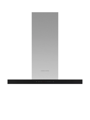 90cm Chimney Cooker Hood with Stainless Steel Finish and Smart Controls