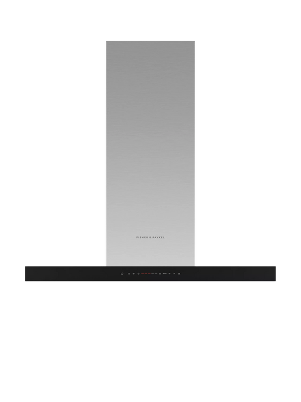 90cm Chimney Cooker Hood with Stainless Steel Finish and Smart Controls