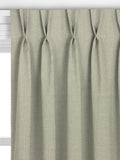 John Lewis herringbone made to measure curtains green (British brand)