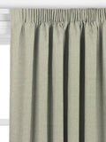 John Lewis herringbone made to measure curtains green (British brand)
