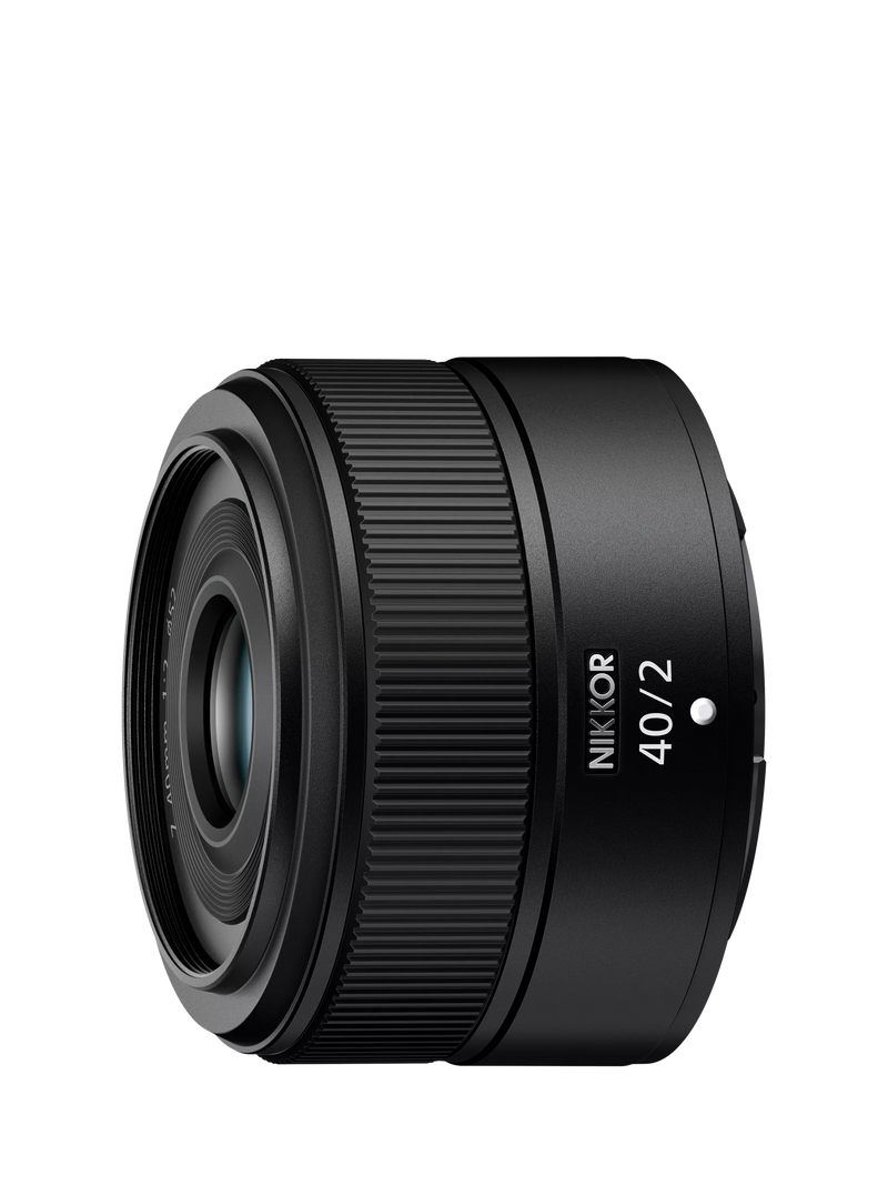 Nikon Z 40mm f/2 prime lens (British brand)