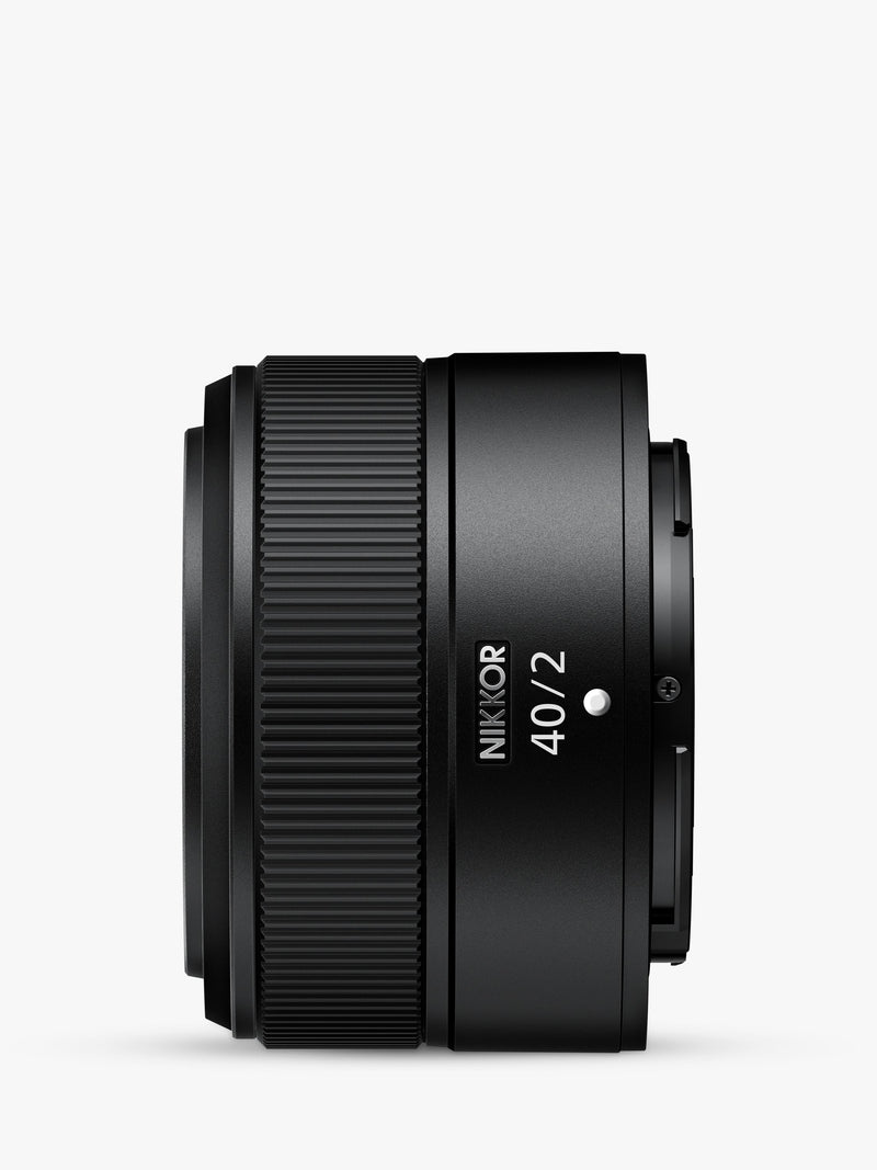 Nikon Z 40mm f/2 prime lens (British brand)