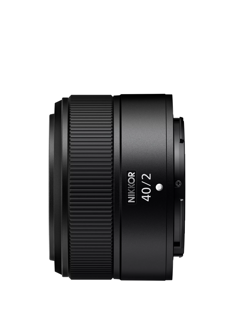 Nikon Z 40mm f/2 prime lens (British brand)