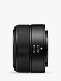 Nikon Z 40mm f/2 prime lens (British brand)