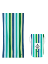 John Lewis Dock & Bay Quick Dry Beach Towel Cool Lagoon- Buy online at McGrocer