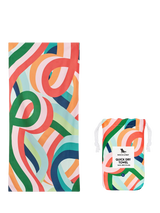 John Lewis Dock & Bay Quick Dry Beach Towel Fruit Loops 90 x 160 cm- Buy online at McGrocer