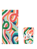 Dock & Bay Fruit Loops quick dry beach towel 160cm, UK version