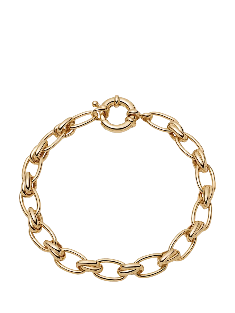Daisy London gold link chain bracelet, UK version