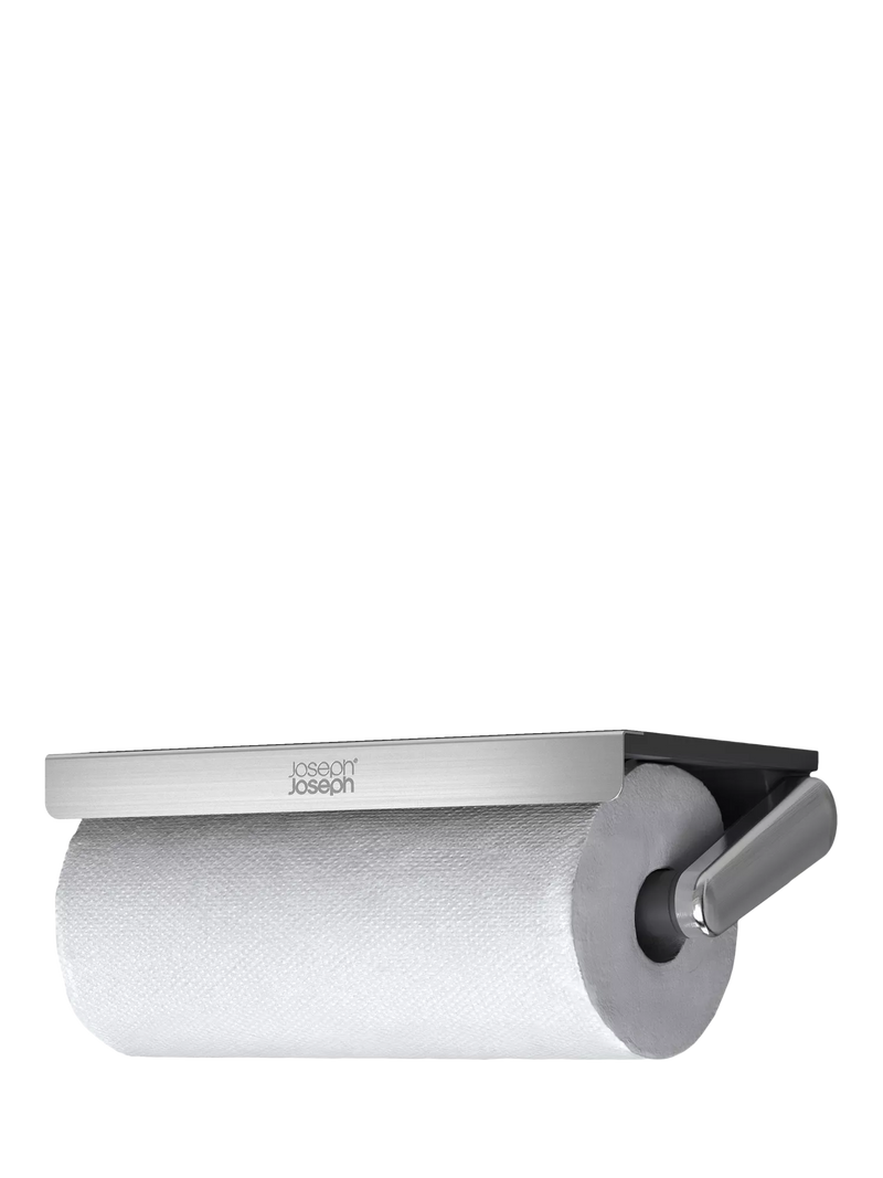 Joseph Joseph brushed steel under shelf kitchen roll holder, UK version