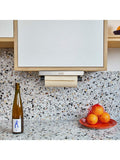 Joseph Joseph brushed steel under shelf kitchen roll holder, UK version