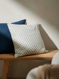 John Lewis weave cushion damask geometric 50cm, UK version