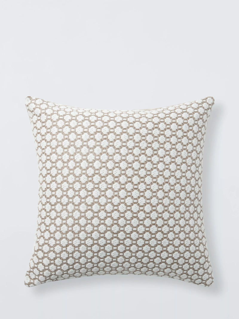 John Lewis Weave Cushion - Grey