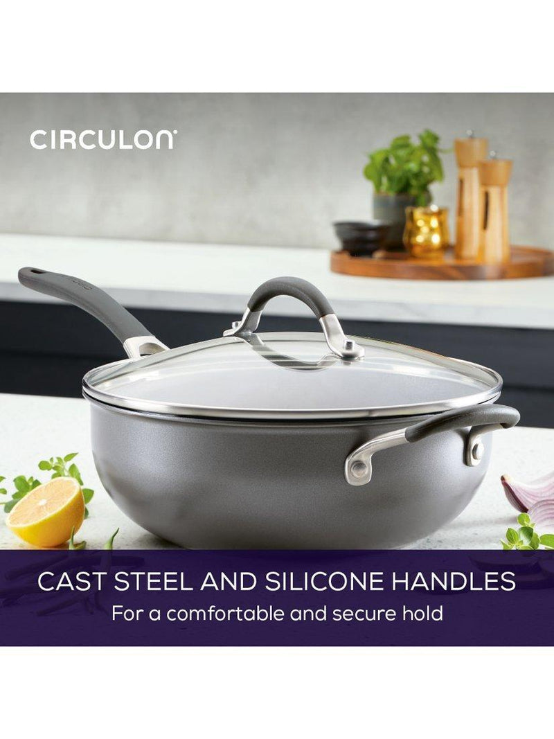 Circulon non-stick chef's pan with lid - British product
