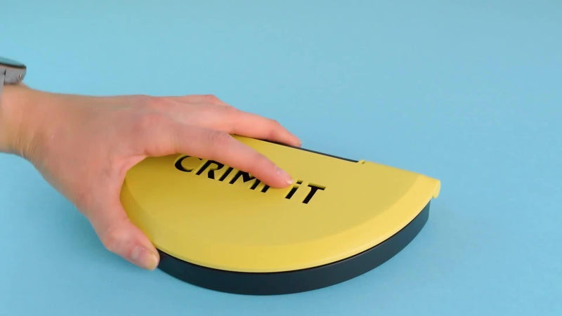 CRIMPiT wrap sealer for making sealed food parcels - British product
