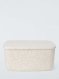 John Lewis lidded felt storage box ecru, UK version