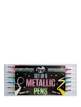 John Lewis Tinc Metallic Felt Tip Pens, Set of 6, Multi Colours- Buy online at McGrocer