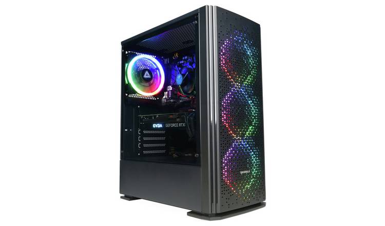 CyberPowerPC gaming PC Ryzen 5 RTX 3050 desktop, imported from the UK