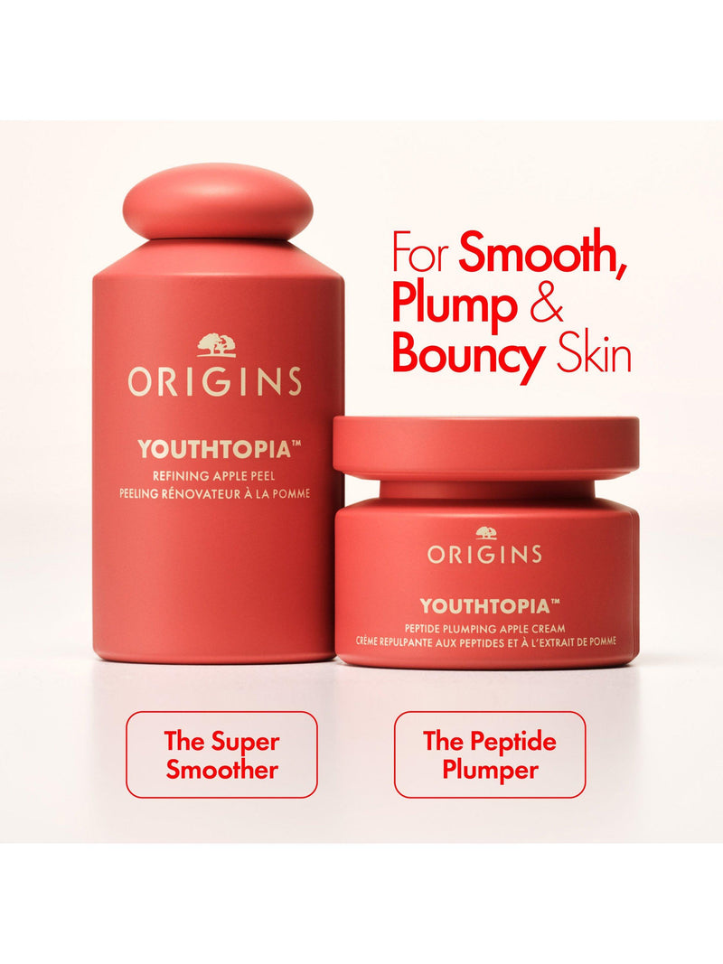 Origins Youthtopia Peptide Plumping Apple Cream 50ml, imported from the UK
