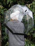 totes clear dome umbrella biodegradable PVC canopy - British product