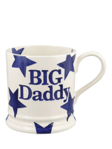 John Lewis Emma Bridgewater Blue Star Big Daddy Earthenware Pint Mug 470ml- Buy online at McGrocer