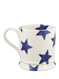 Emma Bridgewater Blue Star Big Daddy mug 470ml, imported from the UK
