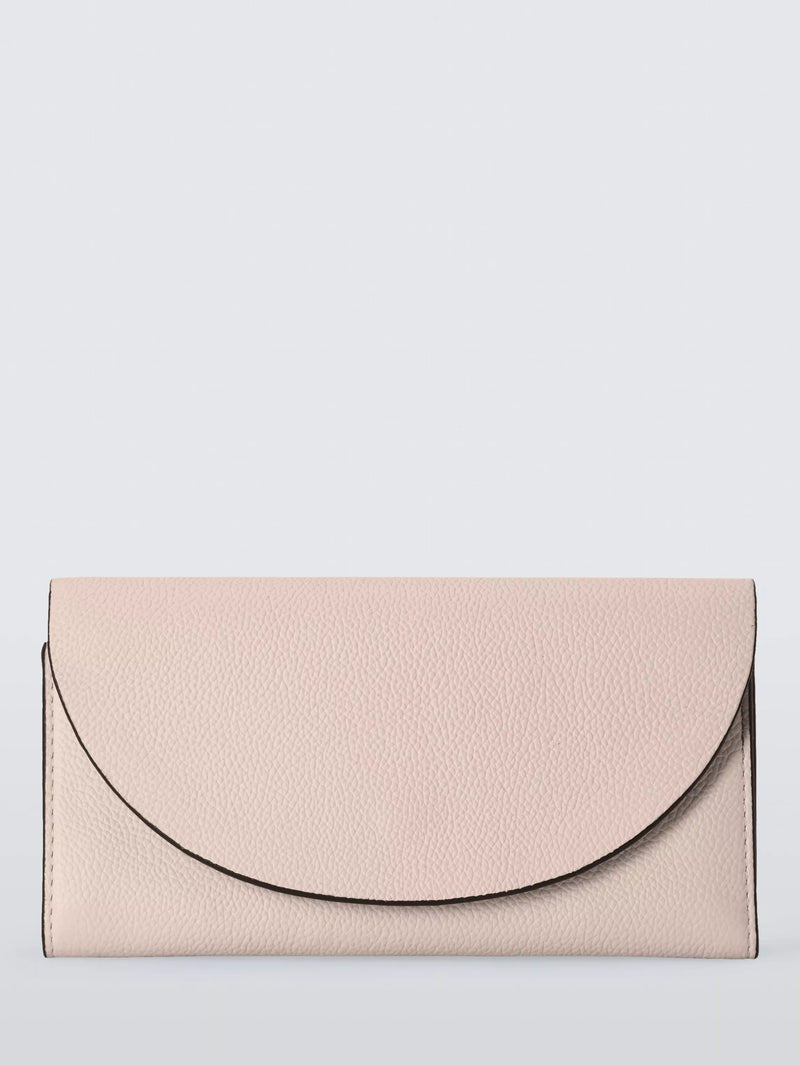 John Lewis Ara leather flapover purse with card slots - British product