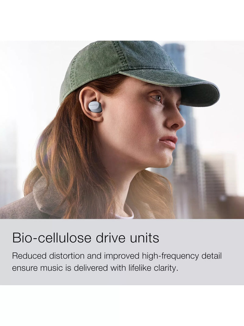 Bowers & Wilkins Pi6 noise cancelling earbuds Cloud Grey, imported from the UK