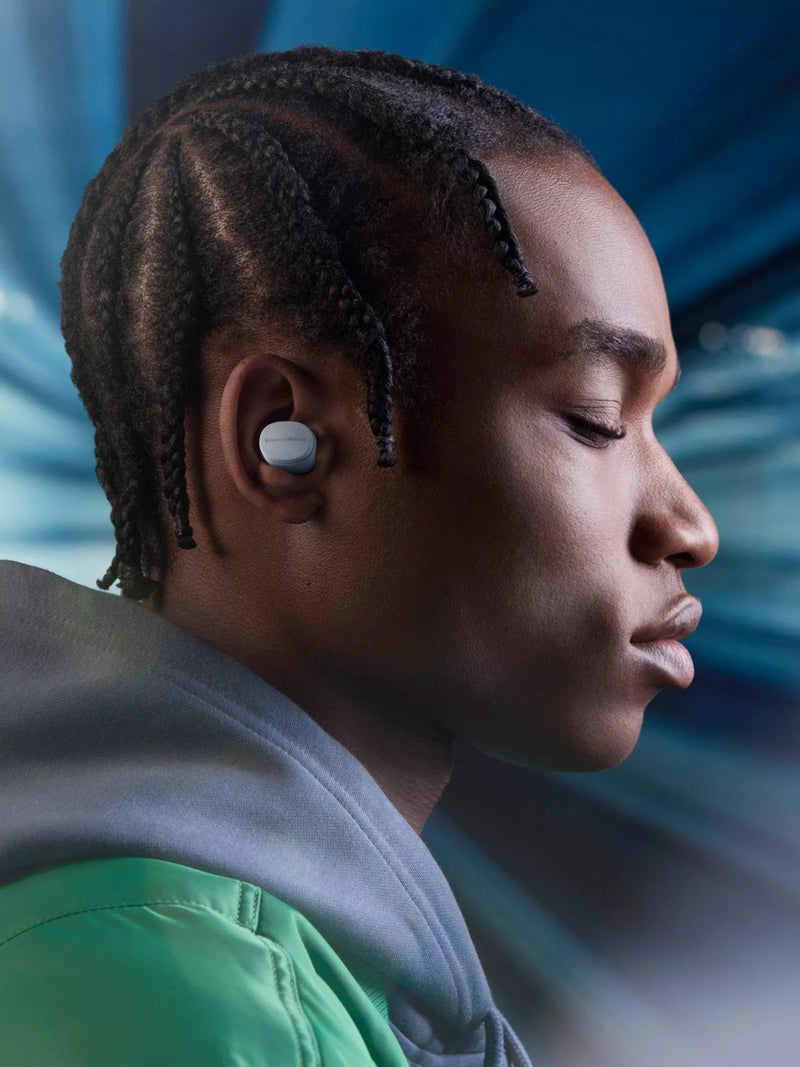 Bowers & Wilkins Pi6 noise cancelling earbuds Cloud Grey, imported from the UK