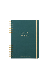 John Lewis DesignWorks Ink Live Well Notebook Multi Guided Journal Medium- Buy online at McGrocer