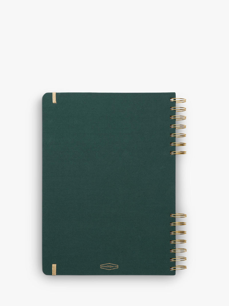 DesignWorks Ink Live Well notebook medium with 200 pages - British product