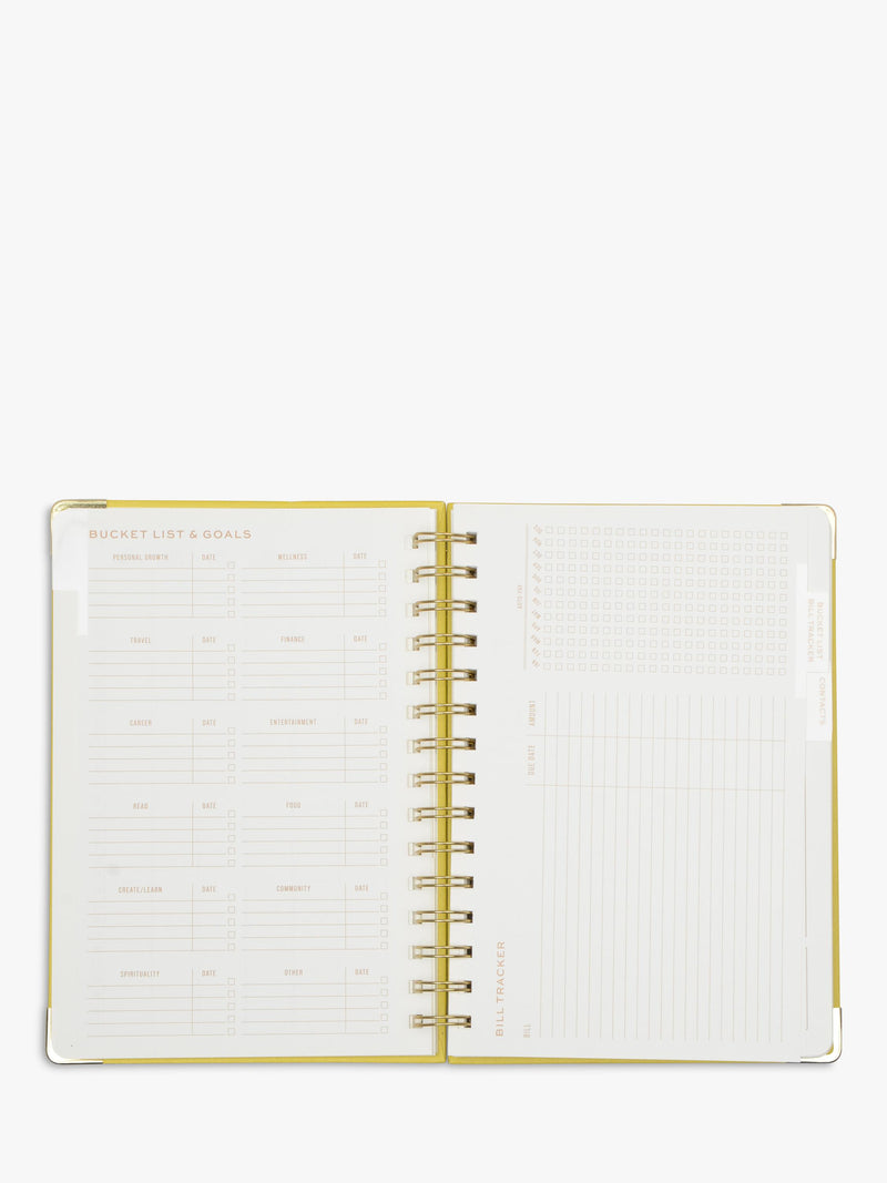DesignWorks Ink multi-design wirebound journal with hardback cover - British product