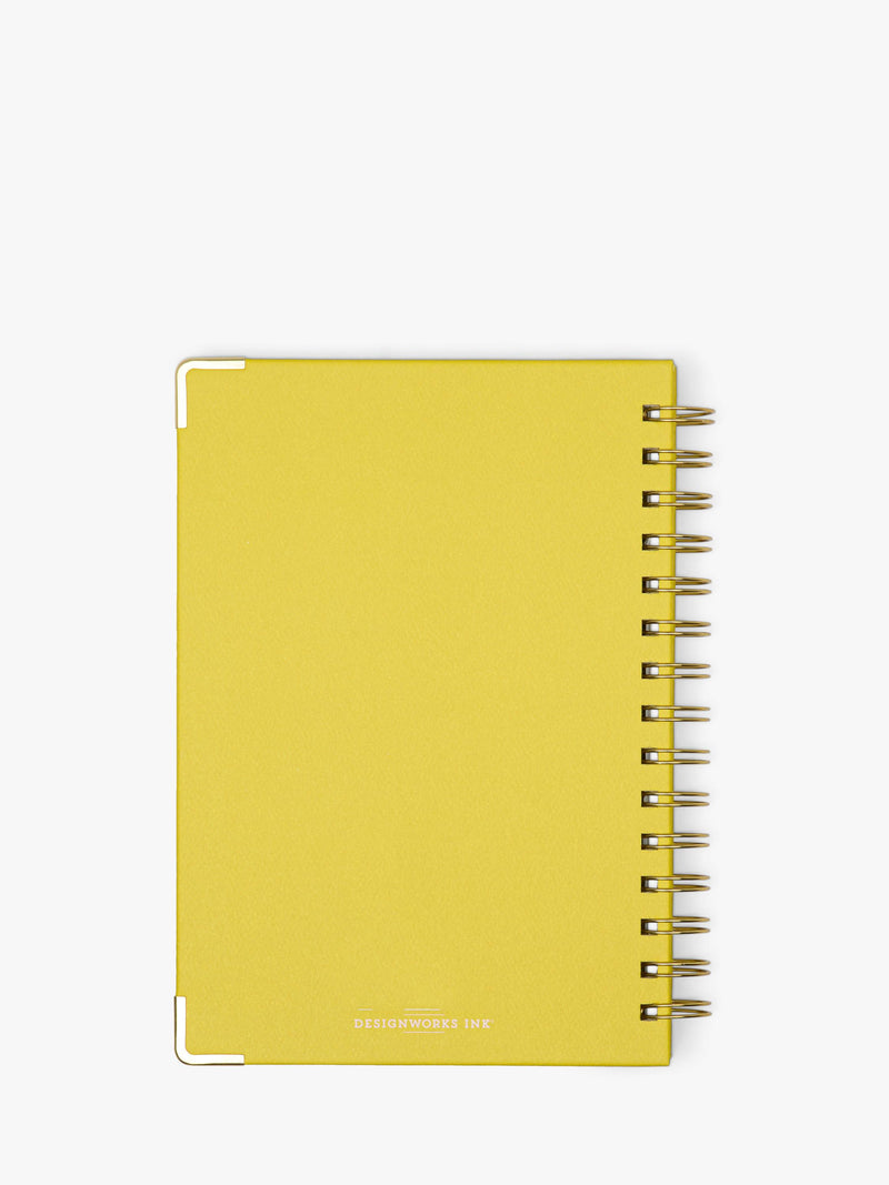 DesignWorks Ink multi-design wirebound journal with hardback cover - British product