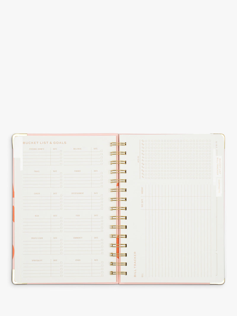 DesignWorks Ink hardback planner Multi - British product