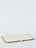 John Lewis bamboo lidded underbed storage basket H19cm (British brand)